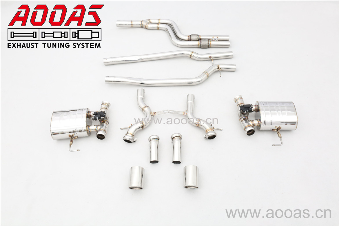 Jaguar Xe 16-17 2.0T    All SS304 / Valvetronic Catback System